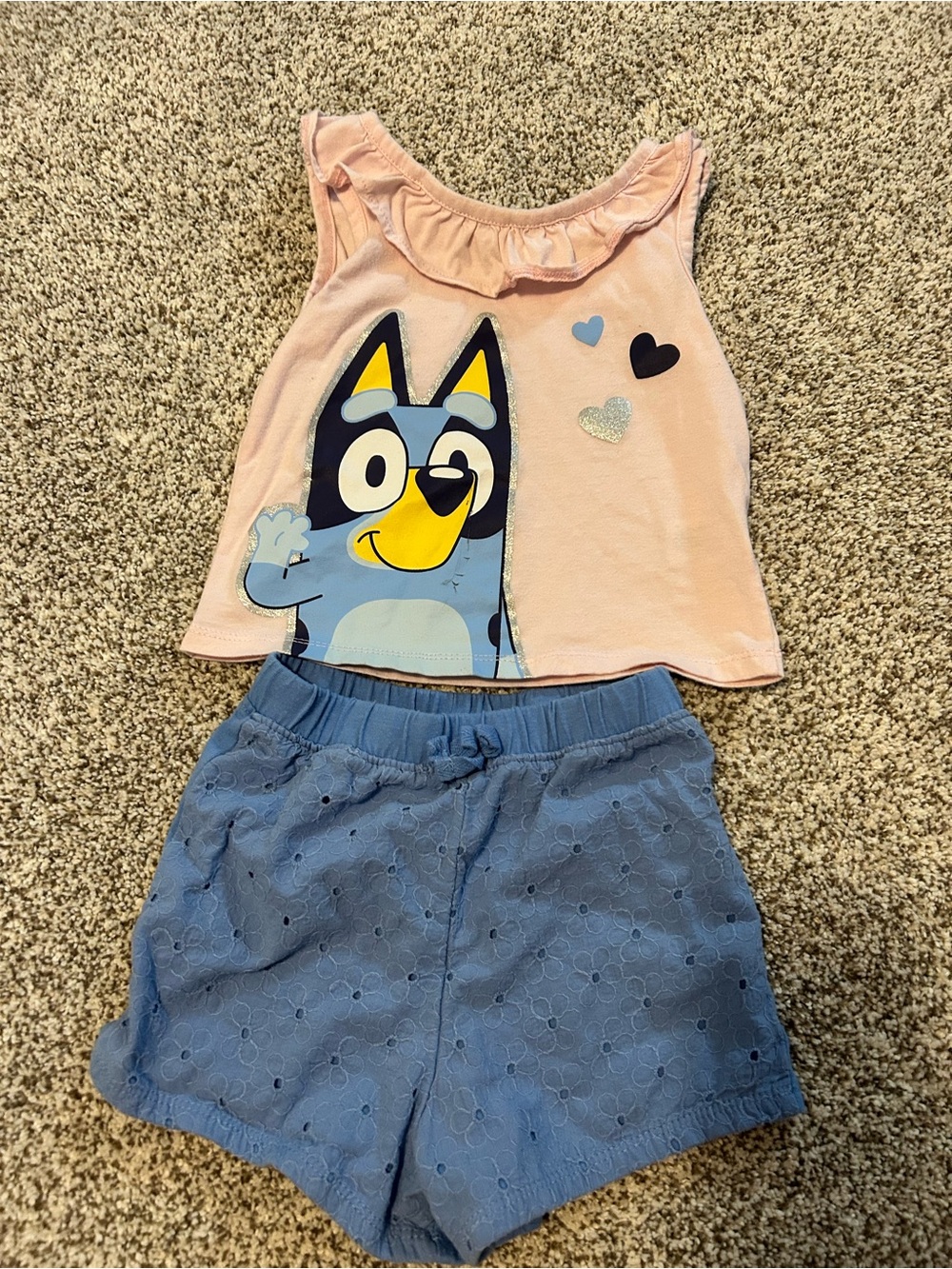 Bluey Outfit 3T